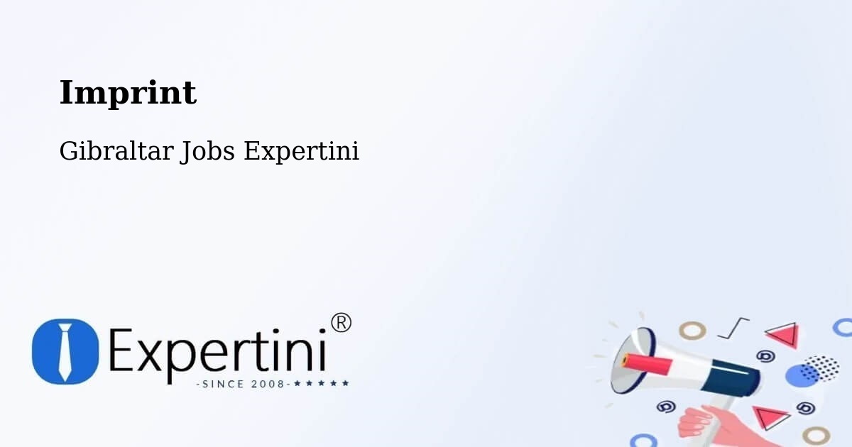 Imprint – Gibraltar - Gibraltar Jobs Expertini