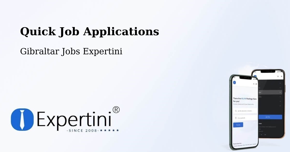 Quick Apply Feature – Gibraltar - Gibraltar Jobs Expertini